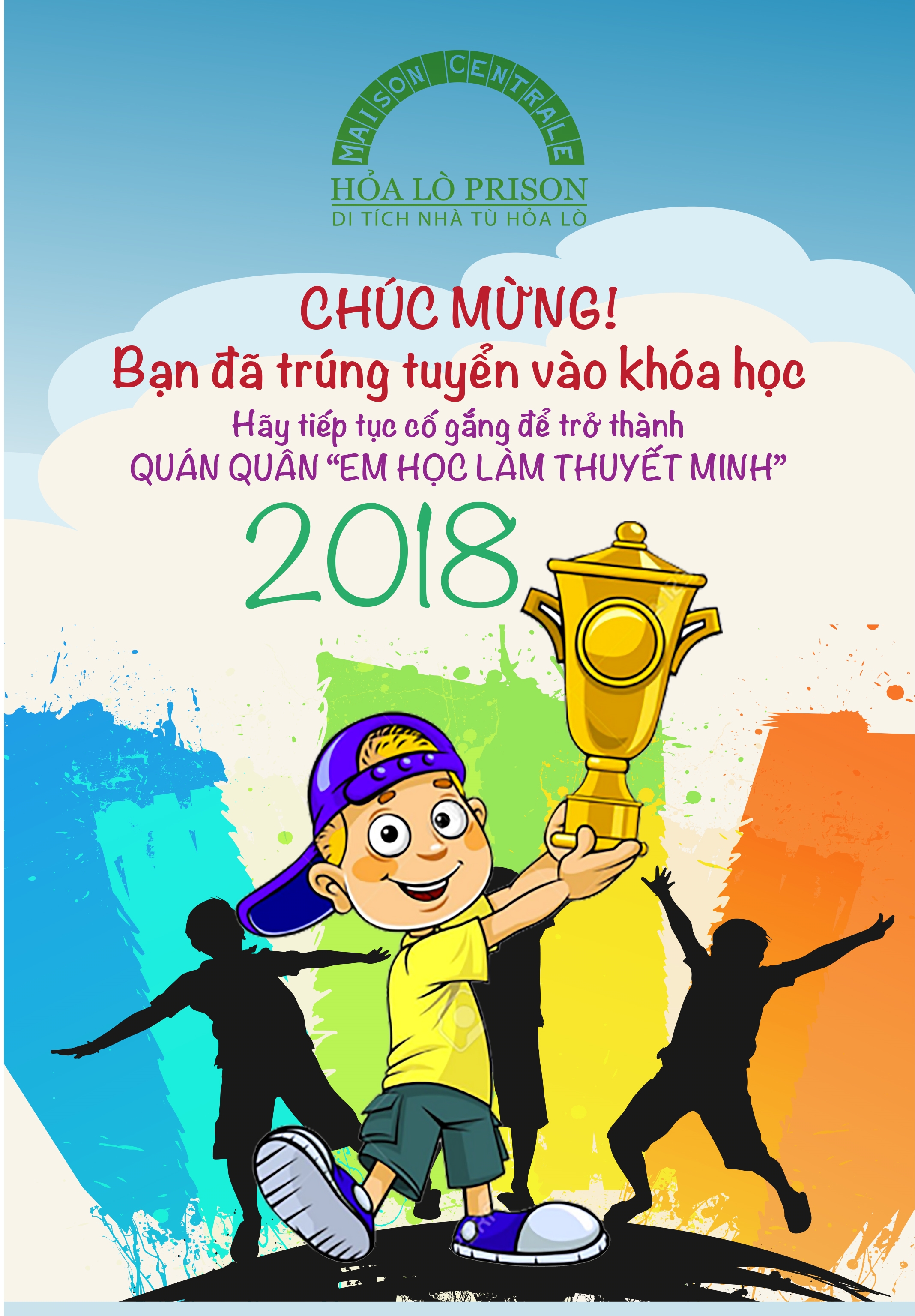 THÔNG BÁO KẾT QUẢ TRÚNG TUYỂN CHƯƠNG TRÌNH “EM HỌC LÀM THUYẾT MINH” NĂM 2018